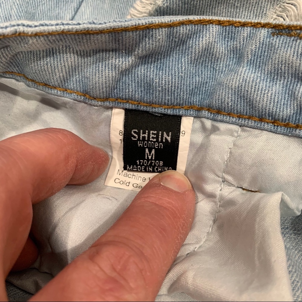 Schein Women’s Medium Distressed Jeans - Picture 3 of 5